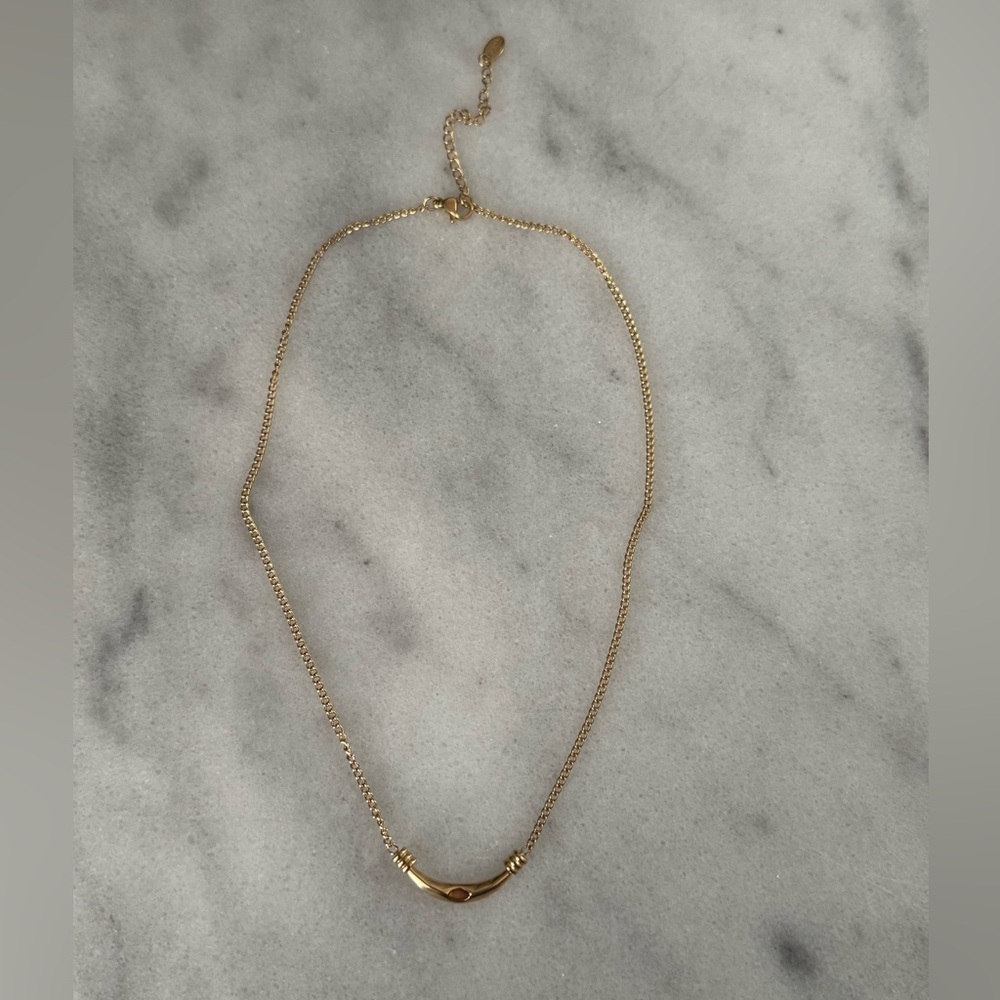 Gold Amber Tiger Eye Gem Pendant Necklace
Brand New - Picture 2 of 7